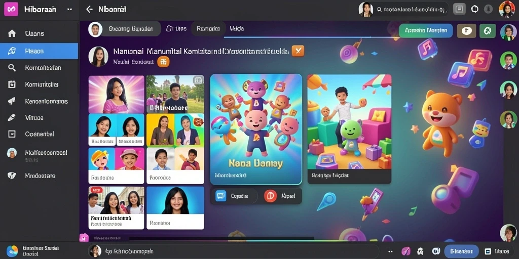 Tampilan antarmuka yang modern dan intuitif.