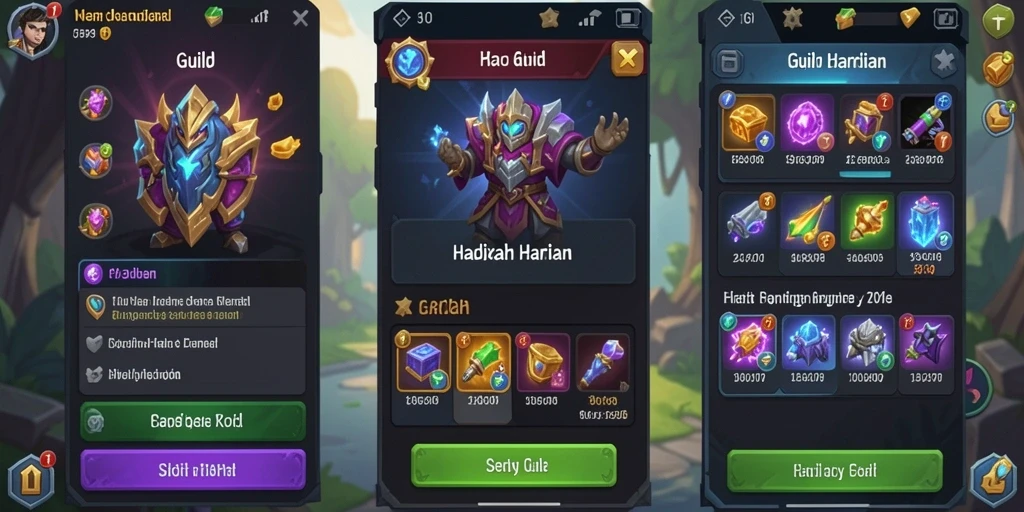 Tampilan awal permainan yang memikat.