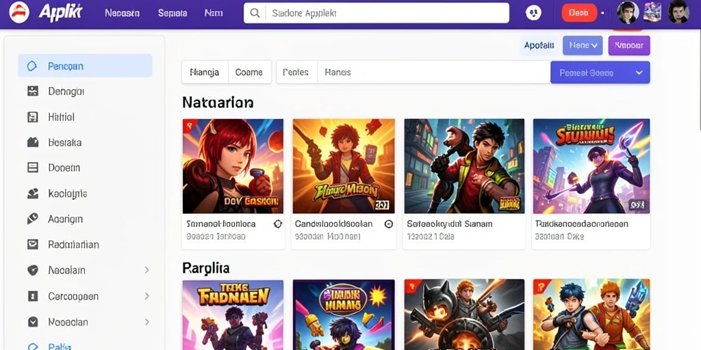 Tampilan utama game 99ZK yang menarik.
