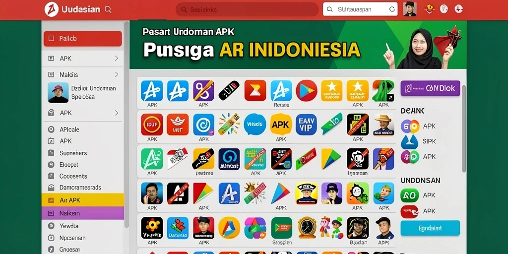 Tampilan antarmuka yang menarik dan mudah digunakan.