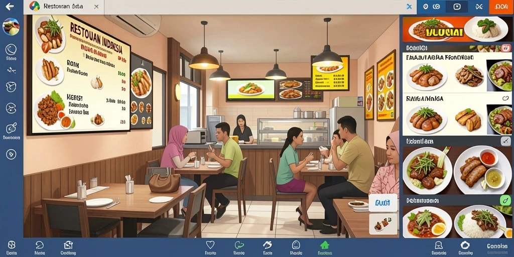 Tampilan antarmuka yang intuitif dan ramah pengguna.