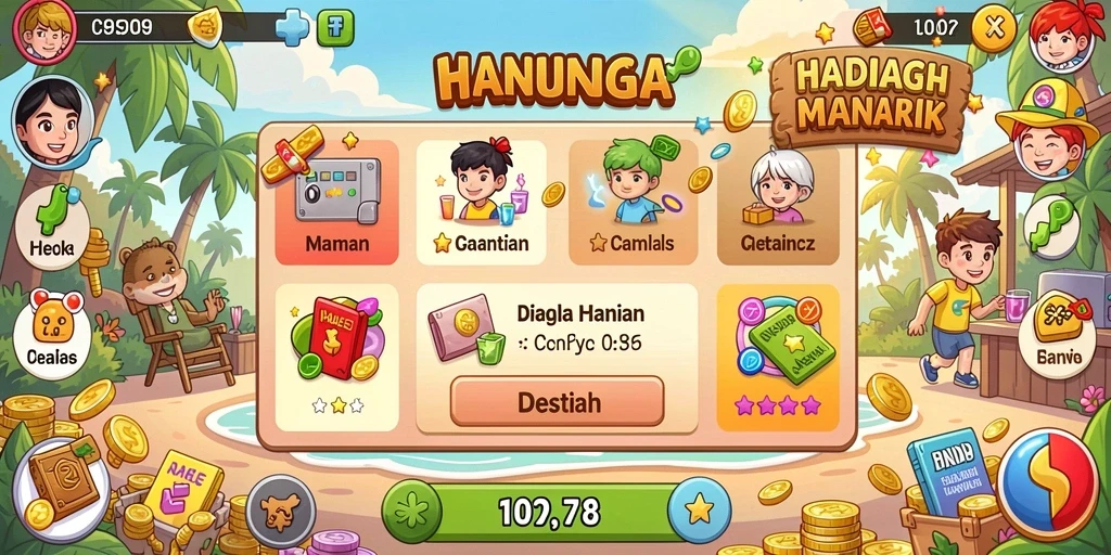 Tampilan antarmuka BOS138 yang intuitif.