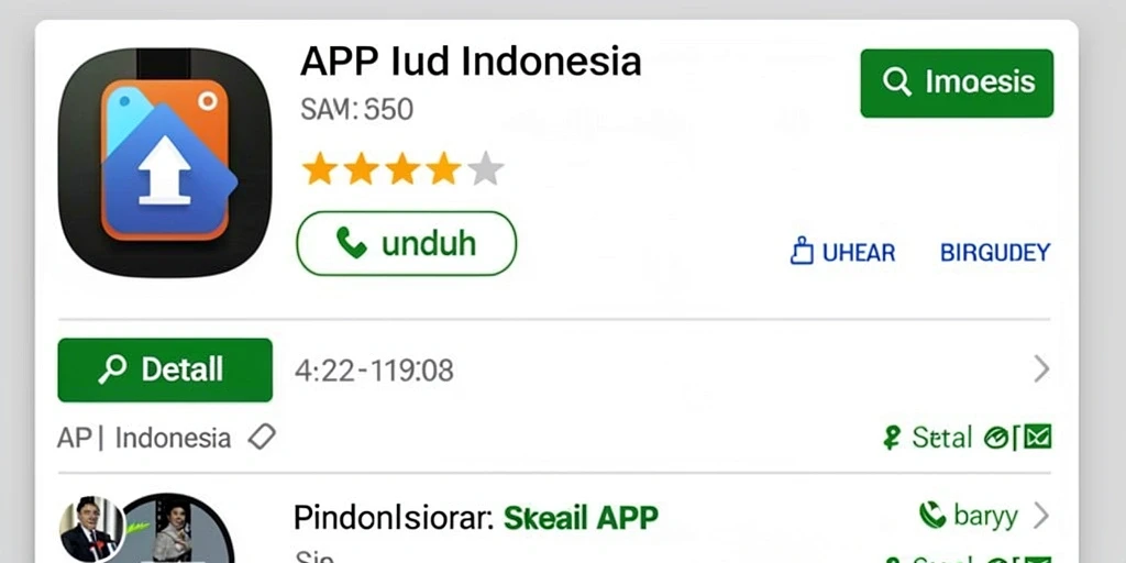 Tampilan antarmuka pengguna yang intuitif.