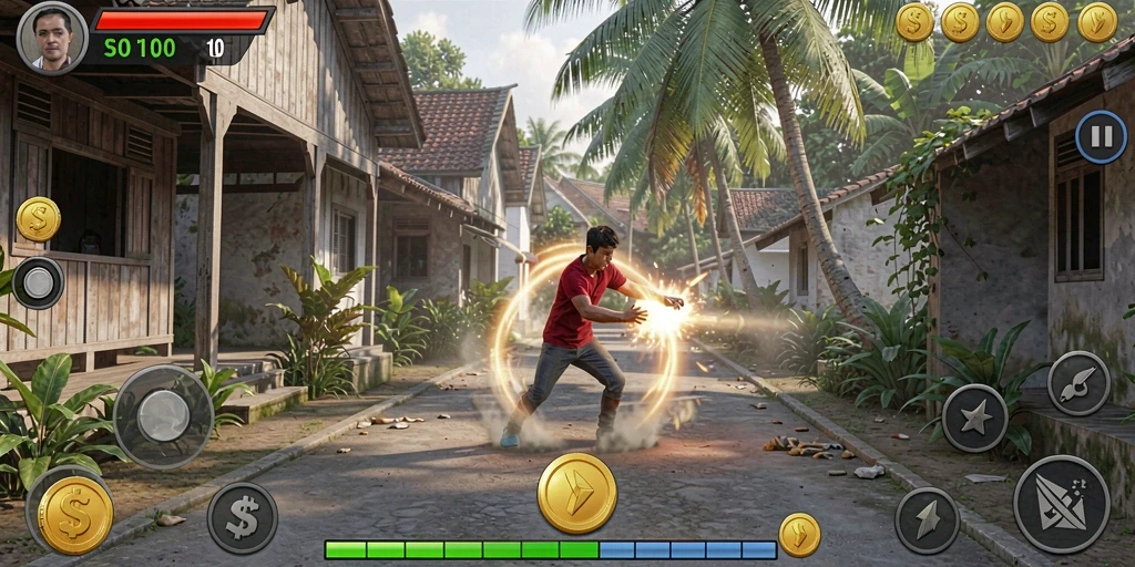 Tampilan antarmuka yang user-friendly dari DEWA1000.