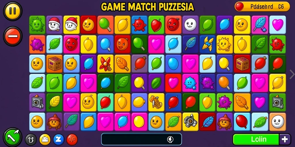Screenshot menunjukkan karakter utama dalam misi seru.