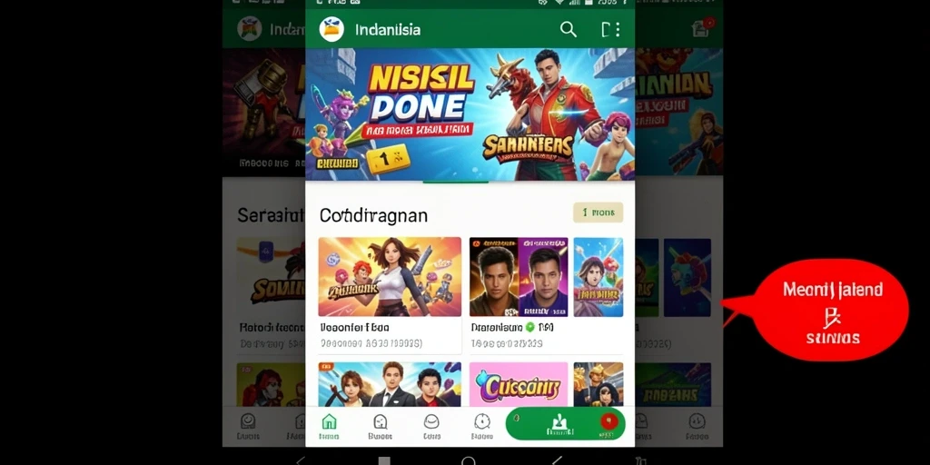 Tampilan antarmuka yang ramah pengguna.