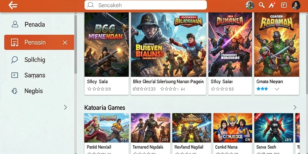 Screenshot menampilkan antarmuka utama JOKER11 yang menarik.