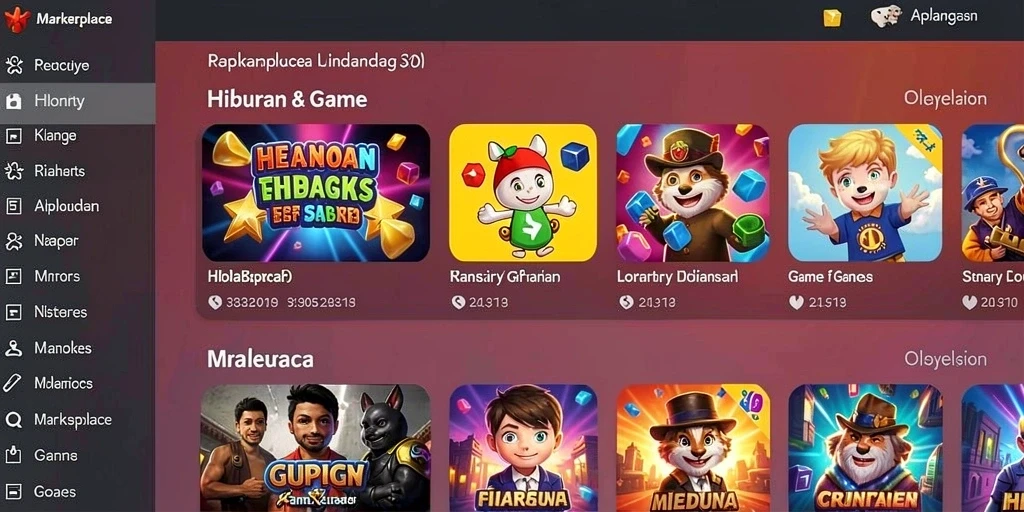 Tampilan antarmuka yang menarik dan intuitif.