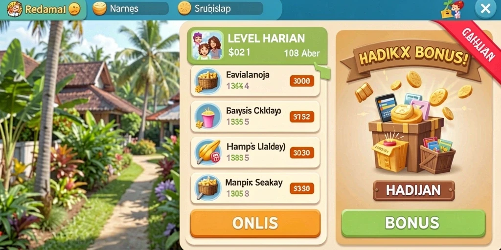 Tampilan awal game MT777 yang menarik minat.