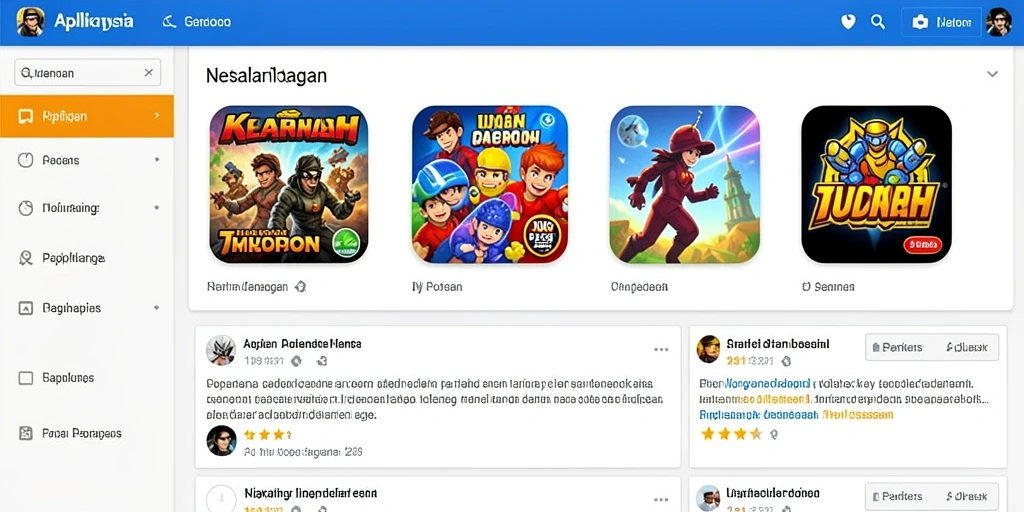 Tampilan karakter yang memukau dan kaya detail.