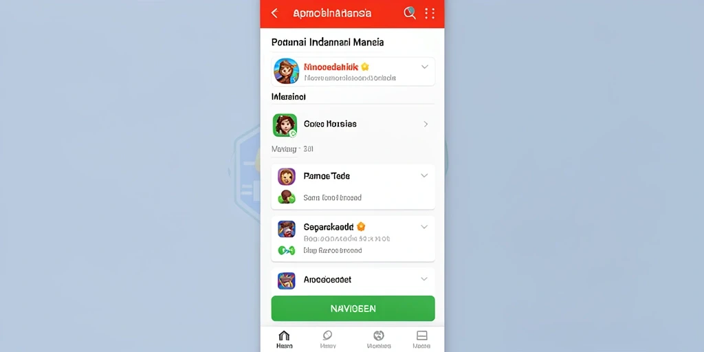 Screenshot menampilkan antarmuka pengguna yang menarik.