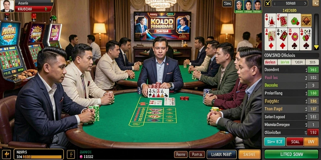 Tampilan permainan slot yang menarik dan interaktif.