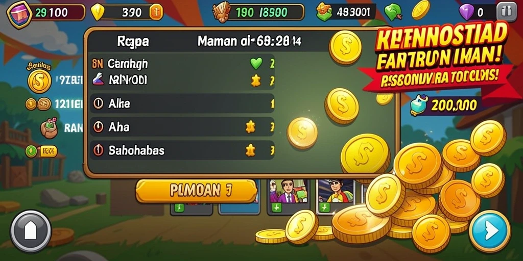 Tampilan awal yang menarik dan mudah dipahami.