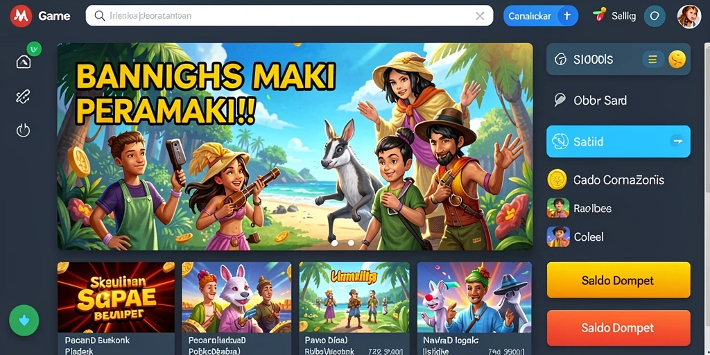Tampilan antarmuka UDINTOGEL yang sederhana dan menarik.